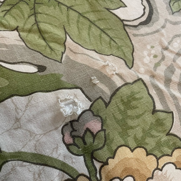 Pottery Barn Full/Queen Floral Duvet with 2 Shams - Picture 3 of 7